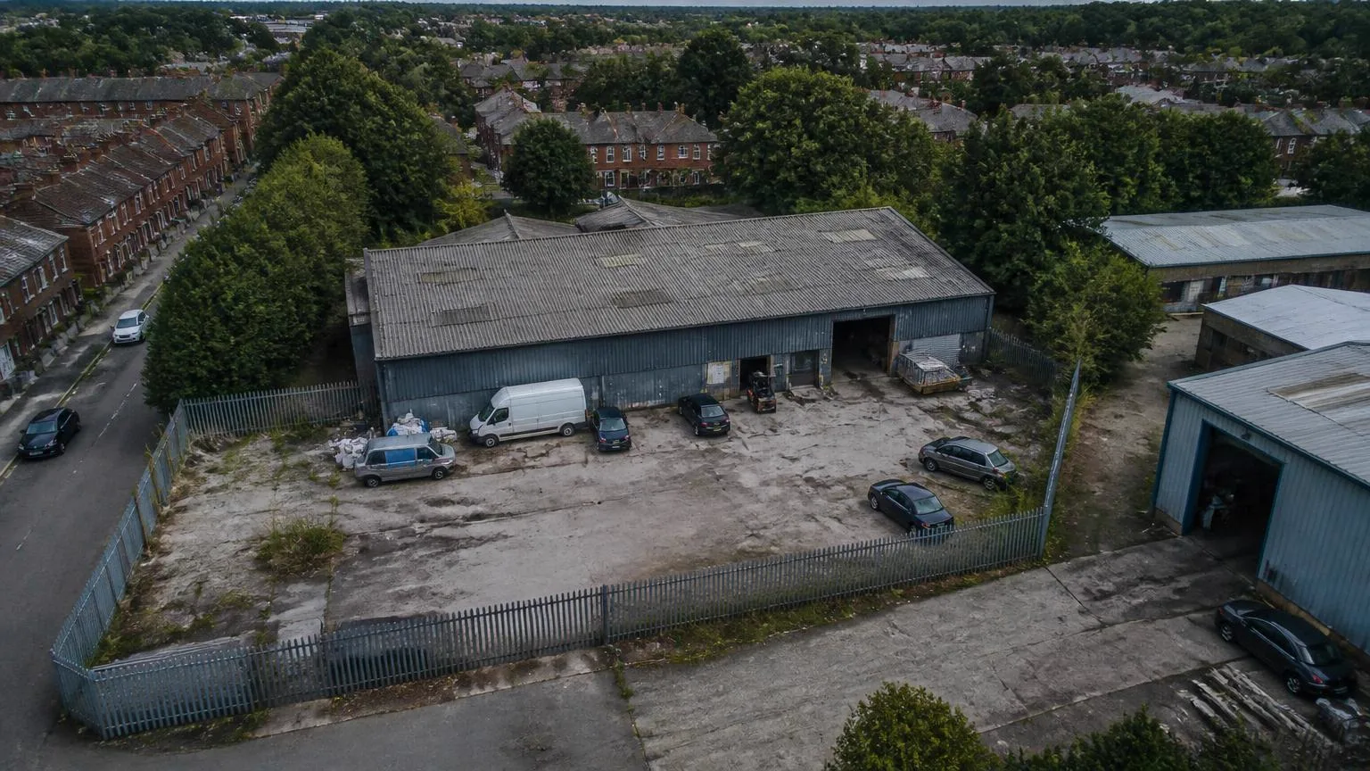 The site as it stands today